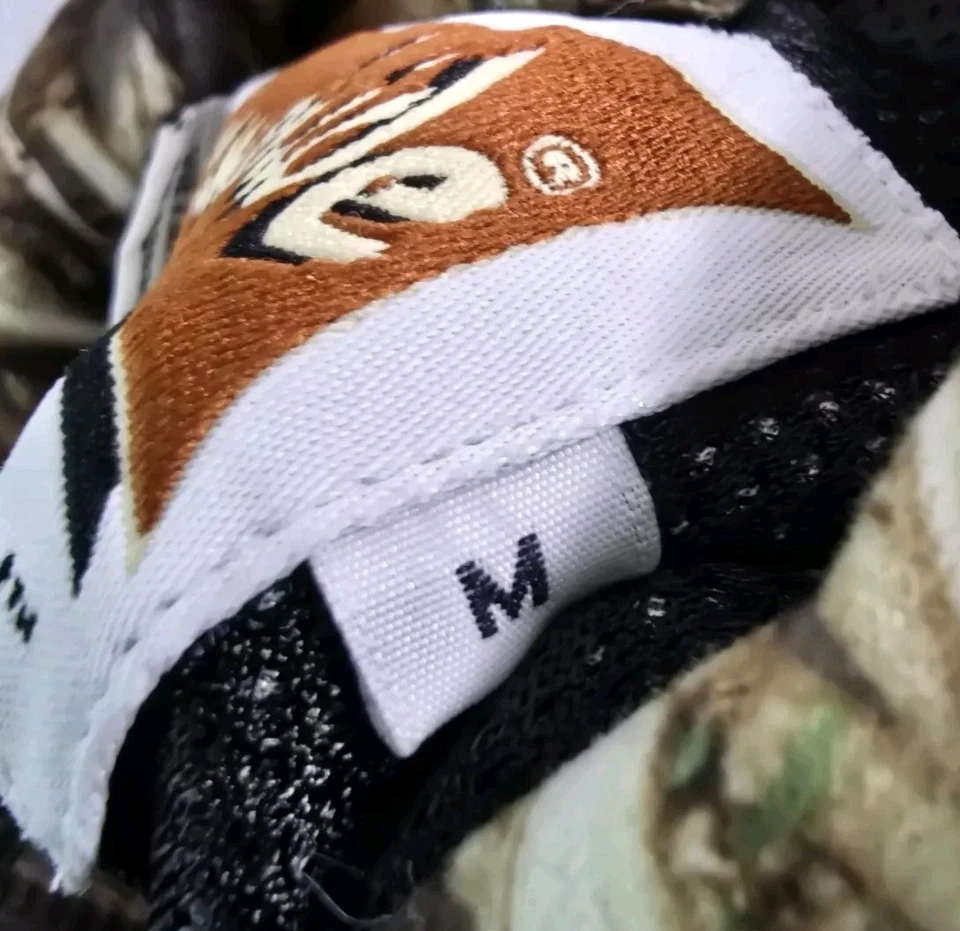 Gamehide Jacket Mens Medium Grassland Hunting Camo Hush Hide Coat Hooded Vtg - Image 4 of 4