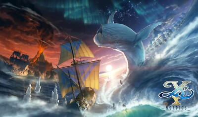 SW version of Ys Ⅹ -NORDICS- {Adol Christin} Edition from japan