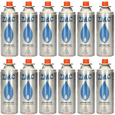 12x Butan Gas Kartusche 227g Gaskartuschen Bunsenbrenner Campingkocher Gaskocher
