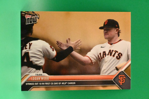 2023 Topps Now ODB-24 Logan Webb