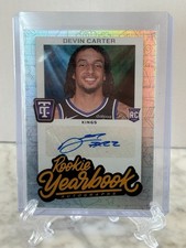 2024 Panini Totally Certified Rookie Yearbook Autgraphs Devin Carter Auto