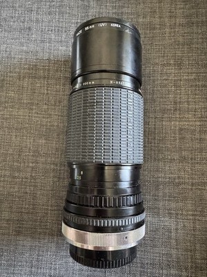 Canon Sigma 55mm 1:4.5 F 100 Zoom Camera Lens With Caps