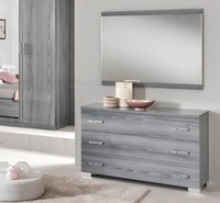 Kommode Spiegel Design MöBel Konsole Holz Schrank Garderobe Sideboard Anrichte