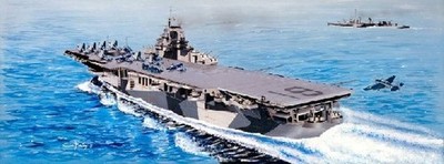 1:350 TRUMPETER KIT Uss Hancock Cv-19 TR05610 Modellbau