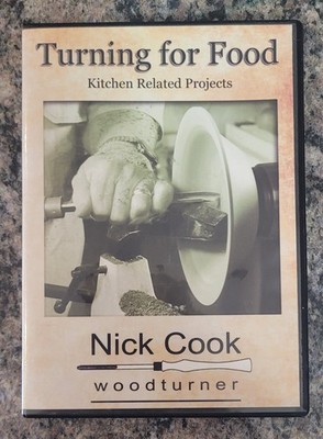 Turning For Food Kitchen Related Projects Nick Cook Woodturner DVD 