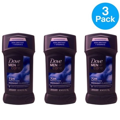 Dove Men+Care Midnight Classico 72H Antiperspirant 2.7oz 3 Pack