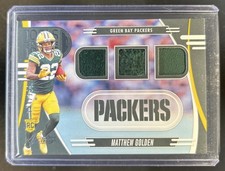 2025 Panini Absolute Matthew Golden Tools of the Trade Triple RC Jersey #/199
