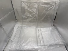 Clear Medication Storage Box-Portable Thickened Plastic First Aid Organizer READ