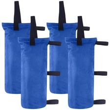 Heavy Duty Tent Weight Bags Set of 4 (120LB Total) - Sand-Free Canopy Anchors fo