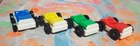 Lot of 4 Vtg 1976-1979 Fisher Price Garage Style Cars for Original Little People