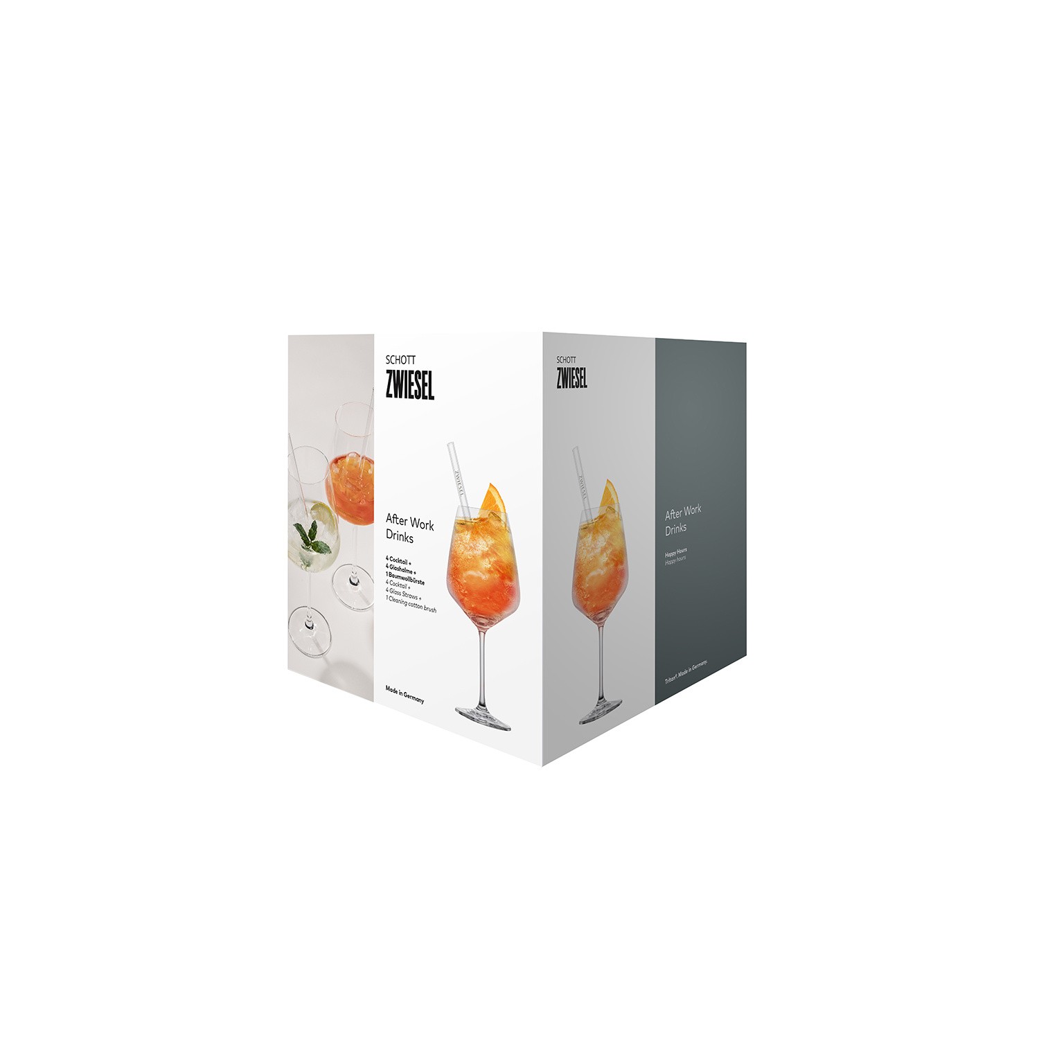 ZWIESEL Gläser-Set TASTE BHT 24.50x24.70x24.50 cm transparent