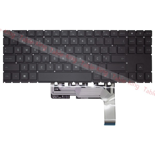 Portugiesisch RGB Backlit Tastatur FüR HP Omen 15-EK/15-EN/16-B/16-K/TPN-Q267-image