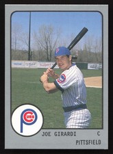1988 ProCards #1359 Joe Girardi Pre-RC Pre-Rookie Card Pittsfield Cubs. rookie card picture