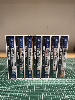 FULL SET Volumes 1-7 God Eater Off Shot Twin Pack & Animation Games+Blu-Ray CIB