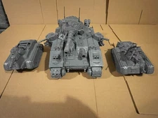 1 x Baneblade 1 x Hellhound 1 x Chimera UNPAINTED warhammer Astra Militarum 40k