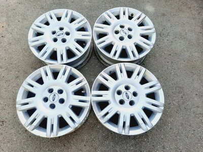 4x Alufelge 17 Zoll 6.5'' 5x108 52 5ET Glanz Silber 1S7JCA Ford Mondeo Rim Wheel