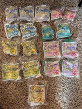 Vintage 1992 McDonalds Disney Snow White Happy Meal Toys Complete Set of 8 Lot