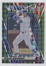 2021 Panini Mosaic Will to Win Green Mosaic Prizm Kris Bryant #WTW3 gp1