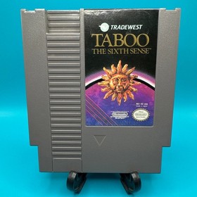 NES Taboo the Sixth Sense 1985 Authentic Nintendo Cartridge Only Tested Working