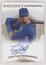 2022 Upper Deck Goodwin Champions Goudey Cristian Hernandez #GA-CH Auto sq1