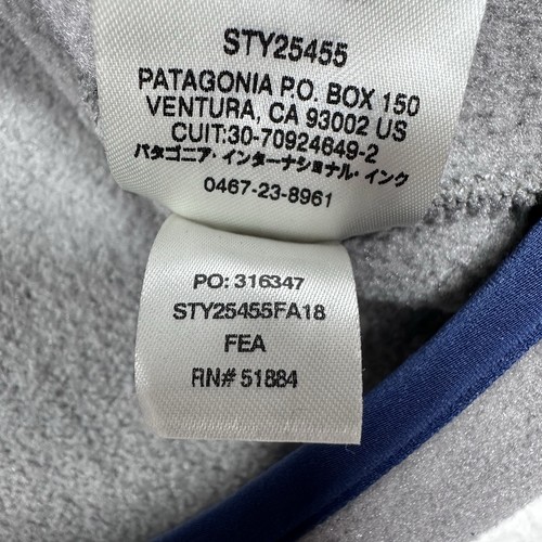 Patagonia Synchilla Grey Fleece Snap T Pullover Men’s Size XL - Picture 6 of 8