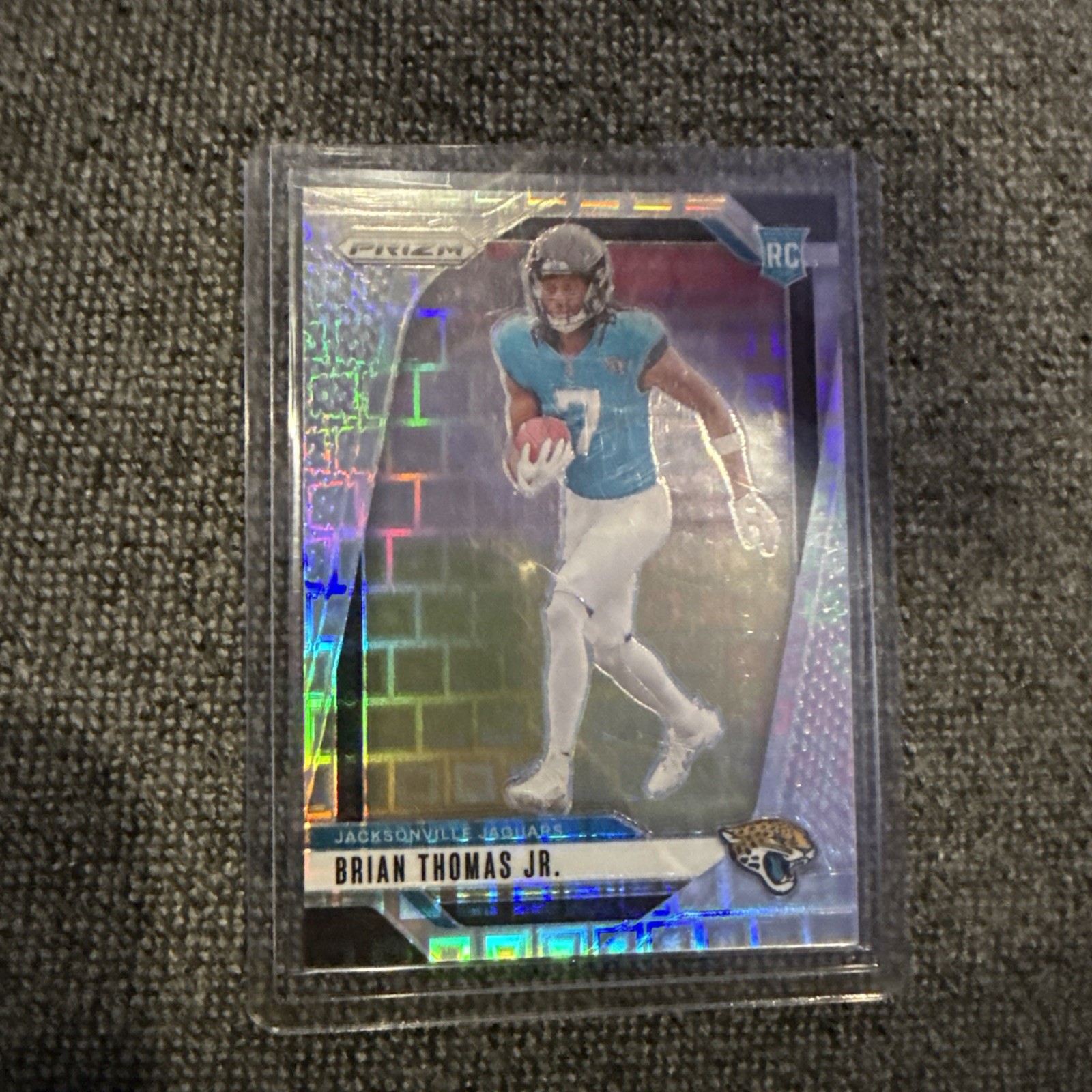 2024 Panini Prizm #314 Brian Thomas Jr. Pandora /400  Jacksonville Jaguars RC