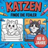Katzen Finde die Fehler Emine Nowotny Taschenbuch Finde die Fehler 60 S. Deutsch