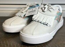 REEF Men's Onshore Pebble Golf Shoes Vintage White Floral Size 8 CJ6426 - NEW