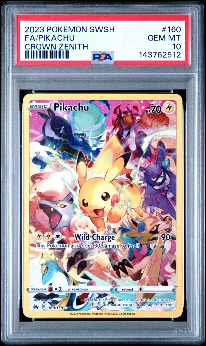 Pikachu Pokémon TCG Professional Sports Authenticator (PSA) Secret