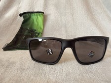 New Oakley MAINLINK XL OO9264-4161 Sunglasses Matte Black Frame PRIZM Grey Lens