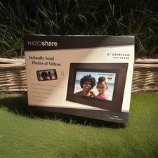 New w/ Shipping - 3 In 1 Frame Photoshare 8  Digital Frame Simply Smart Home