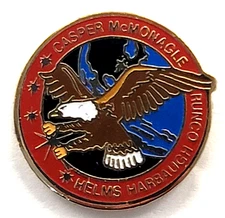 VTG Space Shuttle Endeavour STS 54 NASA Mission Astronauts Aerospace Pin Eagle
