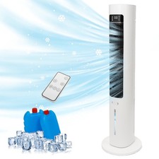 40in Evaporative Air Cooler With Remote 3 Modes Quiet 70 Oscillation White 40in Evaporative Air Cooler With Remote 3 Modes Quiet 70 Oscillation White