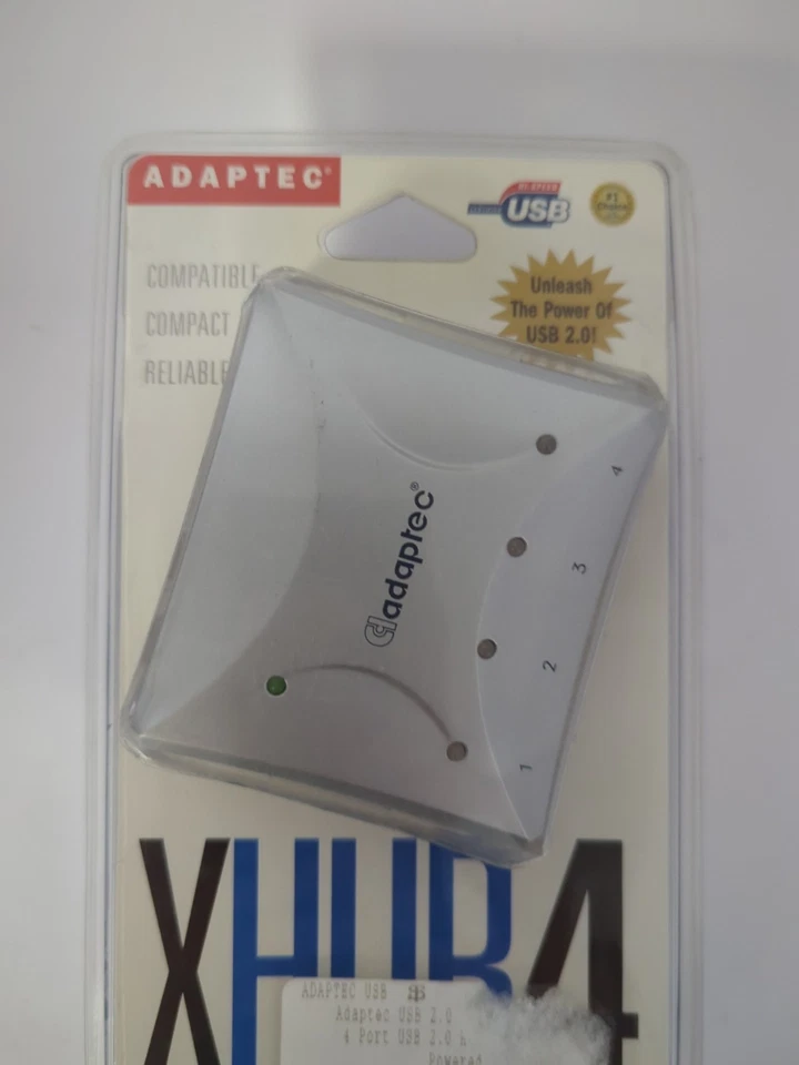 ADAPTEC XHUB4 4-PORT USB 2.0 HUB AUH-4400 - Image 2 of 4