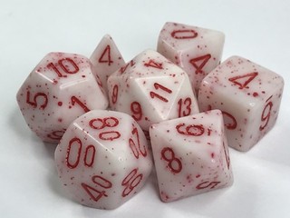 Chessex Speckled Dexter Dice set PoD Exclusive Rare Game Dice oop rpg