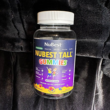NuBest Tall Gummies 60 Mixed Berry Calcium D3 K2 Omega 3 6 9 NEW Exp 12/2027