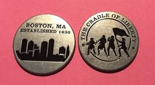 Boston, The Cradle of Liberty Collectible Token