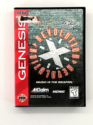 Revolution X (Sega Genesis, 1995) No Manual