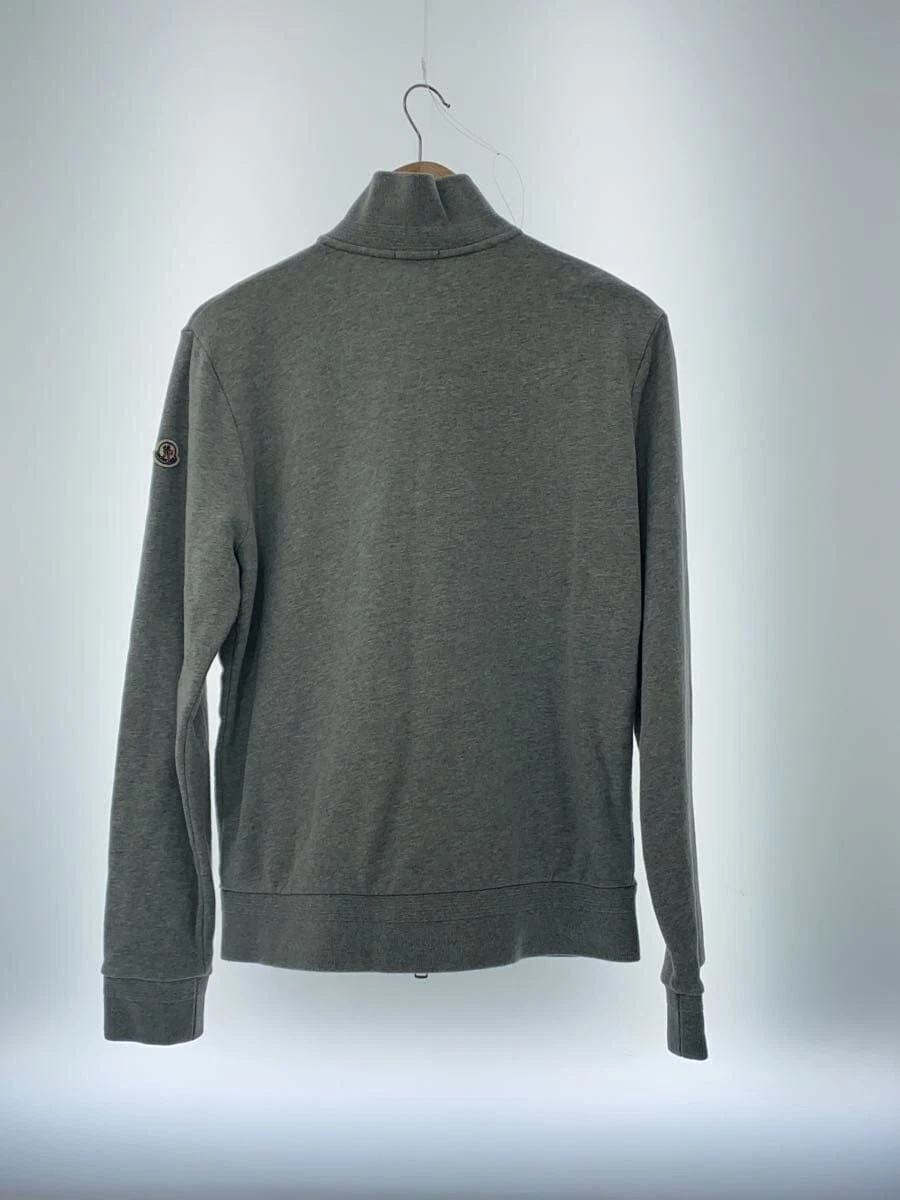 MONCLER FELPA CON CAPPUCCIO ZIP L COTONE GRIGIO 151 091 84314 00 MAGLIA CARDIGAN