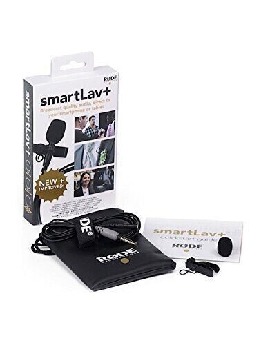 Rode smartLav+ Mikrofon Lavalier do iPhone'a i smartfonów NOWY - Zdjęcie 1 z 4