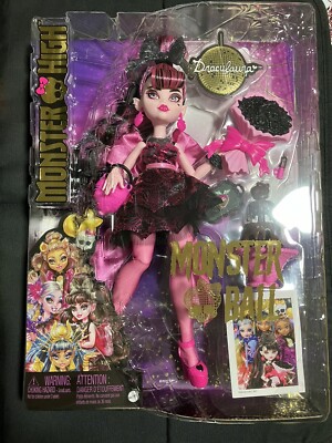 monster high draculaura doll in monster ball party dress Monster High Draculaura G3 Doll In Monster Ball Party Dress Unboxing With Accessories & Original G1