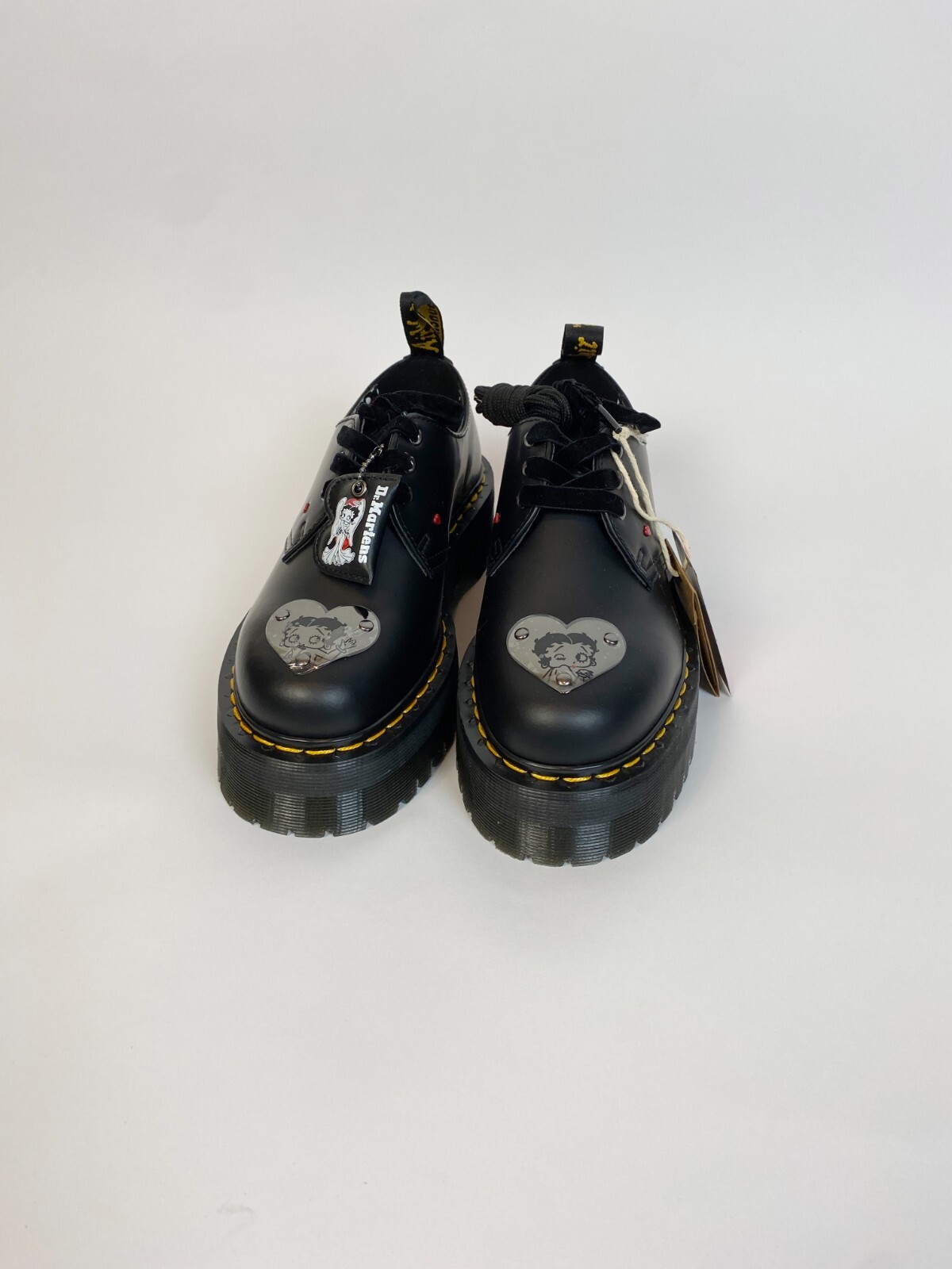 DOC DR. MARTENS x BETTY BOOP nwob 1461 Quad Platform Shoes! Uk 5 EU 38 US 7  | eBay
