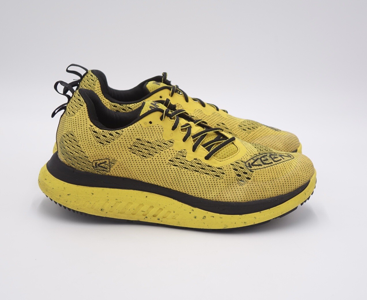 Scarpe da passeggio Keen WK400 da uomo taglia 11 gialle nere