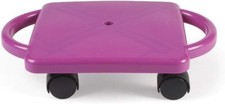 hand2mind Purple Indoor Scooter Board with Safety Handles for Kids 0, purple
