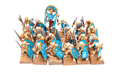 Warhammer Tomb Kings Skeleton Warriors Well Painted JYS92