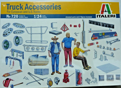 Italeri Truck Accessories, For European and US Trucks in 1/24  720  Model Kit