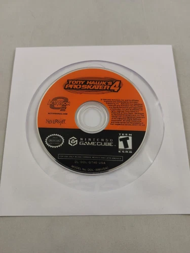 Tony Hawk's Pro Skater 4 (Nintendo GameCube, 2002) Disc only - Tested