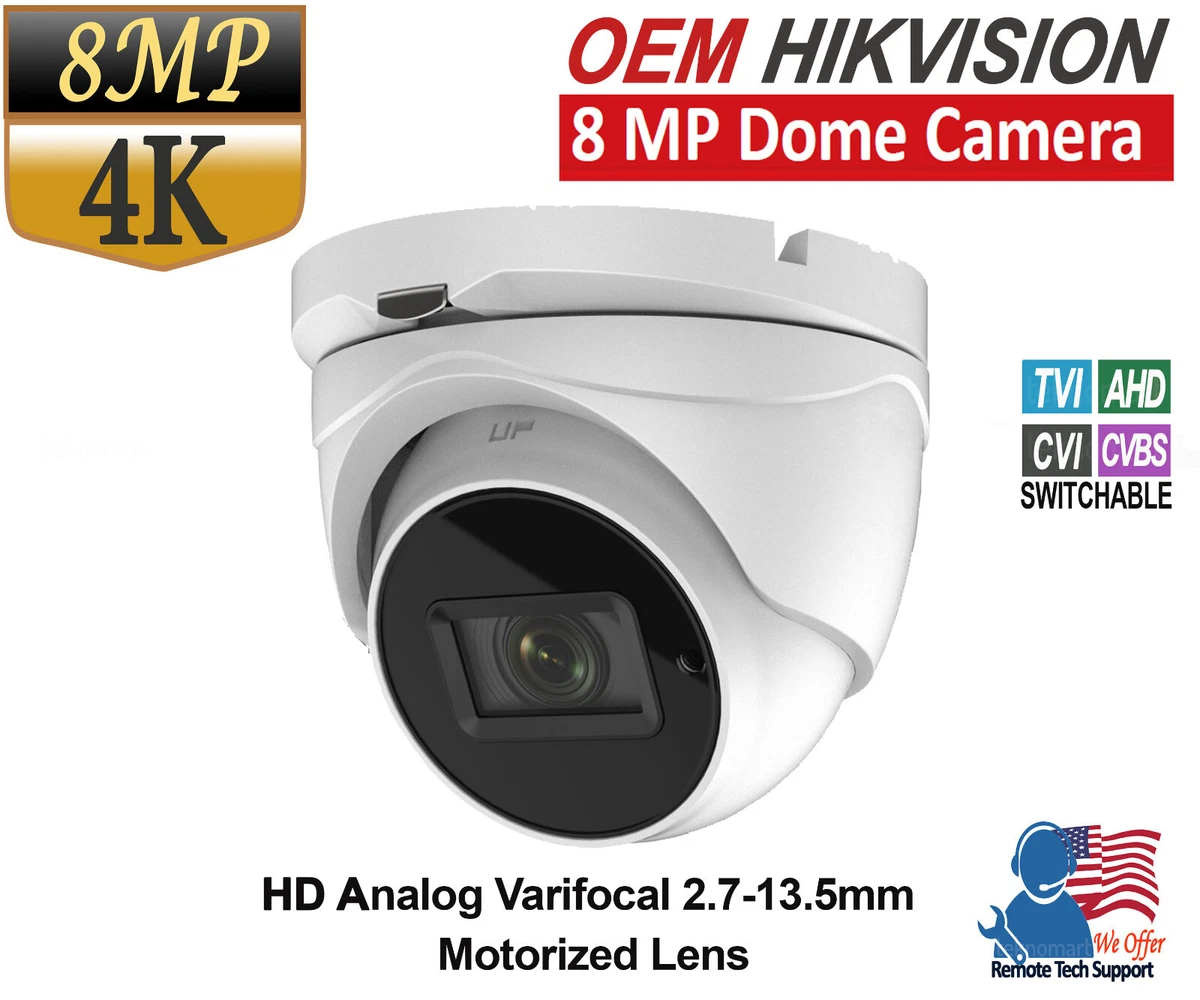 8mp hotsell hikvision dome
