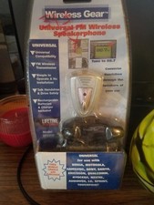 Hands Free FM Speakerphone Model SP2200 Handsfree Car Kit with FM Transmitter