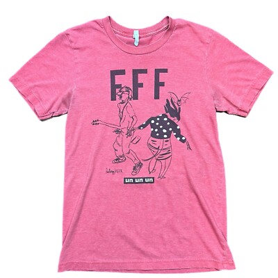 Fun Fun Fun Fest Shirt Size Small Red Austin Texas FFF Fest Tim Kerr Big Boys